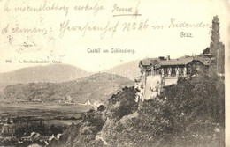 T2/T3 1900 Graz, Castell Am Schlossberg. L. Strohschneider 502. / Castle (EK) - Unclassified