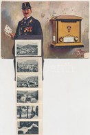 T4 Mariazell, Postman, Leporellocard; Ottmar Zieher's Kunstanstalt (b) - Ohne Zuordnung
