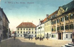 T3 1915 Sankt Veit An Der Glan, Sentvid Ob Glini (Kärnten, Carinthia); Hauptplatz / Main Square. Kunstverlag Franz Schne - Ohne Zuordnung