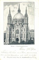T2/T3 1900 Vienna, Wien XV. Fünfhauserkirche, Kirche Maria Vom Siege / Church. Verlag Emil Storch 27. (EK) - Zonder Classificatie