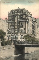 T2 Karlovy Vary, Karlsbad; Palast Atlantic / Hotel, Bridge - Zonder Classificatie