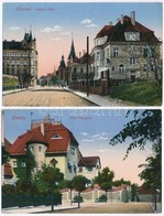 * Olomouc, Olmütz - 2 Db Régi Városképes Lap / 2 Pre-1945 Town-view Postcards - Unclassified