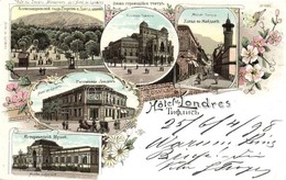 T2/T3 1898 (Vorläufer!) Tbilisi, Hotel De Londres, Musée Historique, Nouveau Theatre, Mochee Turque, Jardin Alexandre /  - Zonder Classificatie