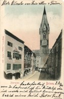 T3 1900 Bressanone, Brixen (Südtirol); Pfarrplatz / Square, Church, Andre Gischer's Shop (EM) - Sin Clasificación