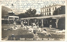 T2 Sestri Levante, Grand Hotel Jensch, Beach, Sunbathing - Unclassified