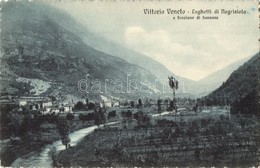 * T2/T3 Vittorio Veneto, Laghetti Di Negrisiola E Frazione Di Savassa. Ed. Bigontina / Lake + K.u.K. Hauptfeldpostamt 55 - Ohne Zuordnung