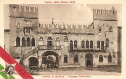 ** T2 Koper, Capodistria, Capo D'Istria; Palazzo Comunale. Visioni Della Nuova Italia, S. E. Antonio Salandra / Town Hal - Unclassified