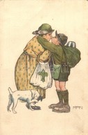 * T3 Kiadja A Magyar Cserkészszövetség Nagytábortanácsa 1926. / Hungarian Boy Scout Art Postcard S: Márton L. (EB) - Ohne Zuordnung