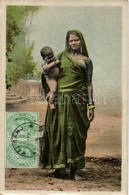 T3 Indian Folklore, Cooly Mother And Her Child. TCV Card (fa) - Sin Clasificación
