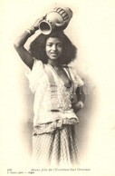 ** T1 Jeune Fille De L'Extréme-Sud Oranais. J. Geisler Phot. 230. / Half-naked Algerian Woman From South Oran, Folklore - Unclassified