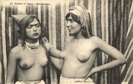 * T2 Scenes Et Types 93. Mauresques / Nude Moroccan Women, Folklore - Non Classificati