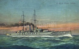** T2/T3 SMS Szent István K.u.K. Haditengerészet Tegetthoff-osztályú Csatahajója / K.u.K. Kriegsmarine, Warship. C. Fano - Ohne Zuordnung
