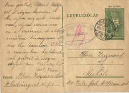 T3/T4 1943 Bleier Zsigmondné Levele Férjének Bleier Zsigmond Zsidó KMSZ-nek (közérdekű Munkaszolgálatos) 109/33. A Misko - Unclassified