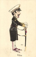 T2 Oku. Barcsay Adorján Levele / Caricature Of A Japanese Military Officer Of The Russo-Japanese War, D&C.B. Serie 2237. - Sin Clasificación