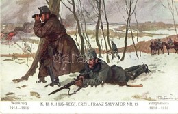 ** T2 Weltkrieg 1914-1916 - K.u.K. Husaren-Regiment. Erzh. Franz Salvator Nr. 15. Verlag K.u.K. Kmdo. Der 27. Inf. Trp.  - Ohne Zuordnung