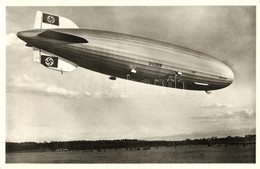 ** T1 LZ 129 'Hindenburg', Landung Nach Der Deutschlandfahrt. Lichtbildabteilung Luftschiffbau Zeppelin / LZ 129 Hindenb - Non Classés