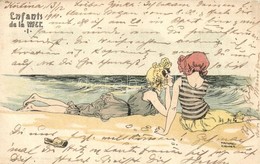 T3 1901 Enfants De La Mer I. Christoph Reisser's Söhne S: Raphael Kirchner (EB) - Ohne Zuordnung