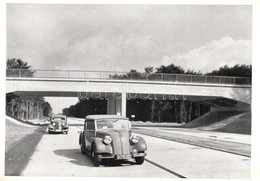 * T2 Das Reichsautobahnen, Bild 4: Brücke über Die Autobahn (Aufnahme: Dr. Paul Wolff) Verlag Das Episkop 1937. II: 5/4. - Ohne Zuordnung