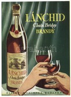 ** T1/T2 Lánchíd Brandy Reklám / Lánchíd Brandy Advertisement Card - Non Classés