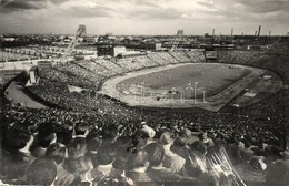 T2/T3 1965 Budapest, Népstadion (Puskás Ferenc Stadion), Labdarúgó Mérkőzés. Képzőművészeti Alap Kiadóvállalat. Fotó Jár - Zonder Classificatie