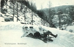 ** T2 Winter Sport, Bobsleigh Race. Four-men Controllable Bobsleigh - Unclassified