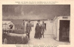 ** T2 Kaiserin Und Königin Zita Bei Den Spitalsbaracken An Der Isonzofront / Zita Császárné és Királyné Az Isonzo Front  - Non Classés