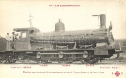 ** T2 Les Locomotives. Este Serie 10. No. 3010. French Railways Locomotive - Ohne Zuordnung