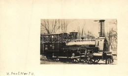 * T2/T3 Kaiser-Ferdinands-Nordbahn KFNB Komet II 1B / Emperor Ferdinand Northern Railway Komet Locomotive. Photo - Ohne Zuordnung