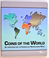 'Coins Of The World' Feliratú Gyűrűs Album, Benne Berakólapok Forgalmi Sorok Számára. Használt állapotban. - Zonder Classificatie