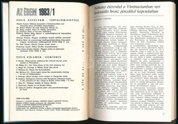 Az érem Című Folyóirat 1983-1986 Között Megjelent 8  Lapszáma, Egybekötve - Non Classificati