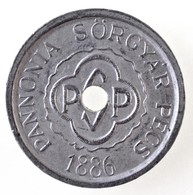 ~1940. 'Pannonia Sörgyár Pécs 1886 / Háziital 1 Liter' Al Bárca T:2 - Non Classés