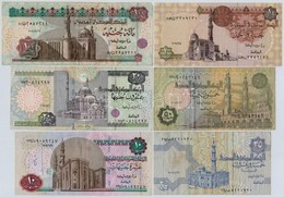 Egyiptom 6db-os Vegyes Bankjegy Tétel T:III
Egypt 6pcs Of Various Banknotes C:F - Ohne Zuordnung