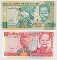 Gambia 2001. 5D + 2013.  10D T:I
Gambia 2001. 5 Dalasis + 2013. 10 Dalasis C.UNC - Non Classificati