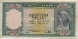 Görögország 1939. 1000D T:III-
Greece 1939. 1000 Drachmai C:VG
Krause 110.a - Non Classificati