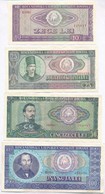 Románia 1966. 10L + 25L + 50L + 100L T:II
Romania 1966. 10 Lei + 25 Lei + 50 Lei + 100 Lei C:XF
Krause 94.a, 95.a, 96.a, - Unclassified