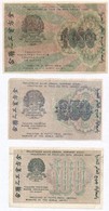 Szocialista Szövetségi Szovjet Köztársaság 1919. 100R + 250R + 1000R T:III,III-
Russian Socialist Federated Soviet Repub - Non Classificati