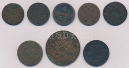 Ausztria 1800-1851A Rossz Tartású Rézpénz Tétel (8x) T:2-3-
Austria 1800-1581A Copper Coin Lot In Bad Condition (8x) C:X - Non Classés