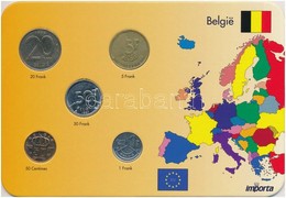 Belgium 1986-1998. 50c-50FrM (5xklf) Forgalmi Sor Karton Dísztokban T:2
Belgium 1986-1998. 50 Centimes - 50 Francs (5xdi - Zonder Classificatie