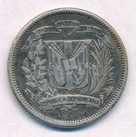 Dominikai Köztársaság 1942. 25c Ag T:2 Patina
Dominican Republic 1942. 25 Centavos Ag C:XF Patina - Unclassified