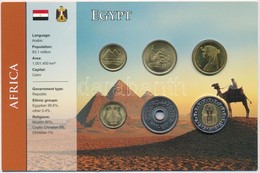 Egyiptom 1984-2007. 1p-1Ł (6xklf) Fémpénz Szettben T:1
Egypt 1984-2007. 1 Piaster - 1 Pound (6xdiff) Metal Coins In Set  - Zonder Classificatie