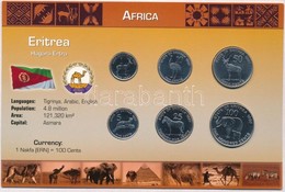 Eritrea 1997. 1c-100c (6xklf) Fémpénz Szettben, Holland Nyelvű Leírással T:1 
Eritrea 1997. 1 Cent - 100 Cents (6xdiff)  - Zonder Classificatie