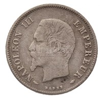 Franciaország / Második Császárság 1854A 20c Ag 'III. Napóleon' T:2-
France / Second Empire 1854A 20 Centimes Ag 'Napole - Unclassified