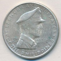 Fülöp-szigetek 1947S 1P Ag T:2
Philippines 1947S 1 Peso Ag C:XF
Krause KM#185 - Unclassified