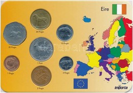 Írország 1988-2000. 1p-1Ł (7xklf) Forgalmi Sor Karton Dísztokban T:2
Ireland 1988-2000. 1 Penny - 1 Pound (7xdiff) Coin  - Zonder Classificatie