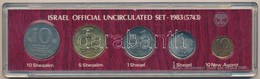 Izrael 1983. 10a-10Sh (5xklf) Forgalmi Sor Dísztokban T:1-
Israel 1983. 10 Agorot - 10 Shequalim (5xdiff) Coin Set In Ca - Zonder Classificatie