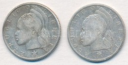 Libéria 1960. 25c Ag (2x) T:2-
Liberia 1960. 25 Cents Ag (2x) C:VF - Zonder Classificatie