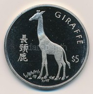 Libéria 1997. 5$ Cu-Ni 'Zsiráf' T:1 (eredetileg PP)
Liberia 1997. 5 Dollars Cu-Ni 'Giraffe' C:UNC (originally PP)
Krause - Ohne Zuordnung