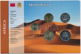 Marokkó 2002. 5s-1D (5xklf) Fémpénz Szettben T:1
Morocco 2002. 5 Santimat - 1 Dirham (5xdiff) Metal Coins In Set C:UNC - Ohne Zuordnung