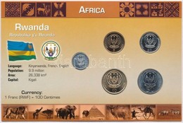 Ruanda 2003. 1Fr-50Fr (5xklf) Fémpénz Szettben, Holland Nyelvű Leírással T:1 
Rwanda 2003. 1 Franc - 50 Francs (5xdiff)  - Zonder Classificatie