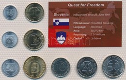 Szlovénia 1992-2006. 10s-50T (9xklf) 'Quest For Freedom' Sorozat, Forgalmi Sor Műanyag Díszcsomagolásban T:BU
Slovenia 1 - Sin Clasificación